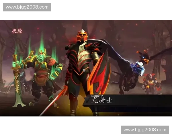 夜魇势力崛起:探索Dota2中黑暗阵营的深度故事与英雄角色